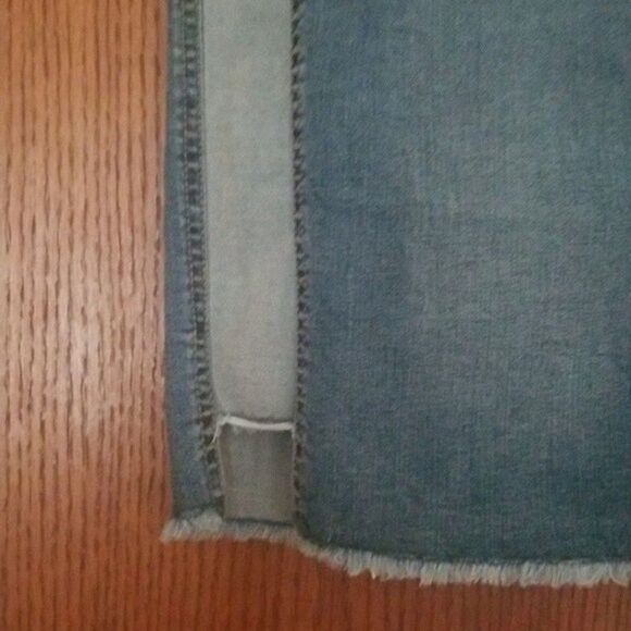 INC INTERNATIONAL CONCEPT Denim skirt size 4 - Picture 4 of 9